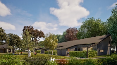 Aan de Schipbeek in Bathmen komen vijftien huizen met knipoog naar het agrarisch verleden