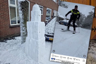 Van Peperbus van sneeuw tot politie op ski's: 6 x sneeuwpret in Zwolle