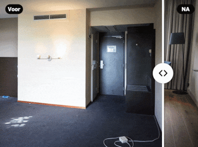 Azc eruit, gloednieuwe bedden erin: NH Rijnhotel verbouwt van top tot teen na twee jaar vluchtelinge