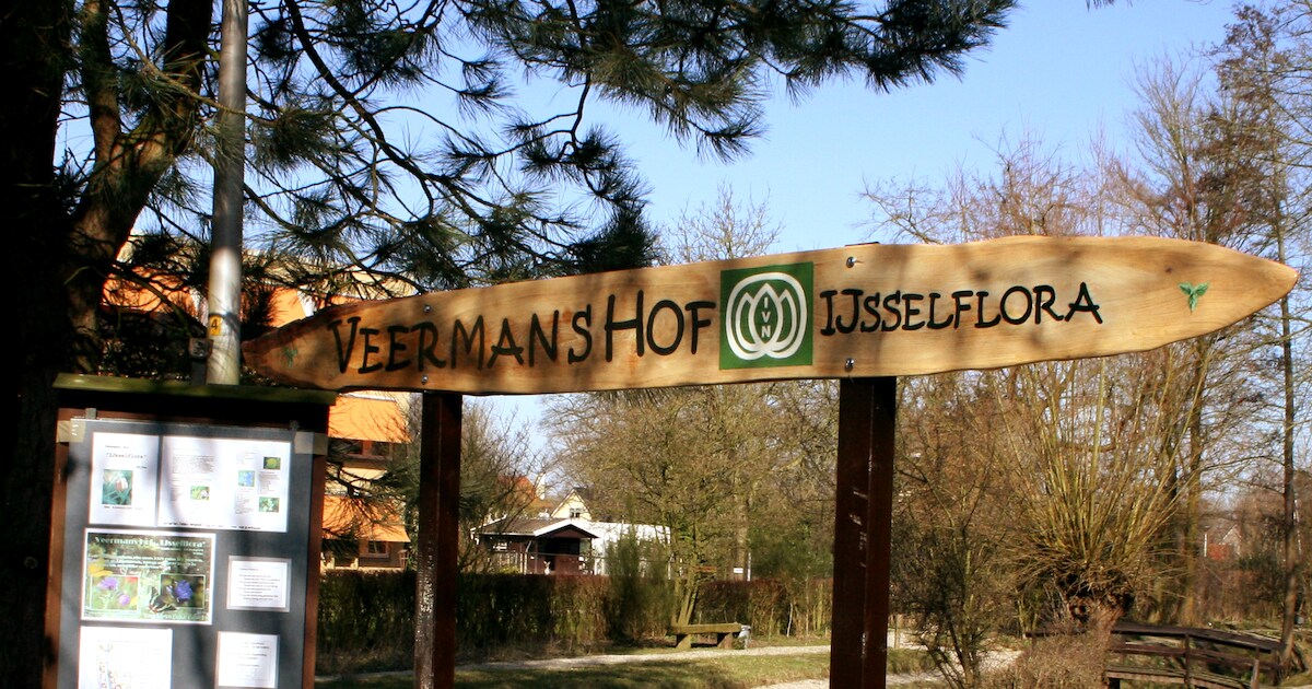Laatste rondleiding van het seizoen in heemtuin Veermans Hof IJsselflora in Wijhe