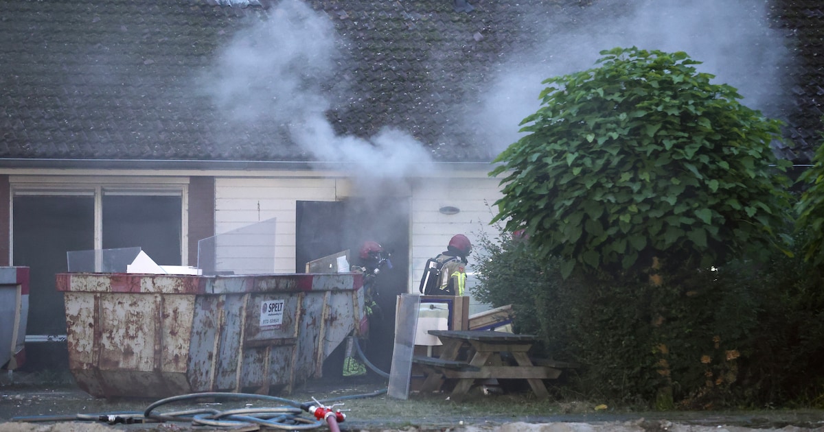 Felle brand in voormalig pand Philadelphia Zorg, brandstichting niet uitgesloten