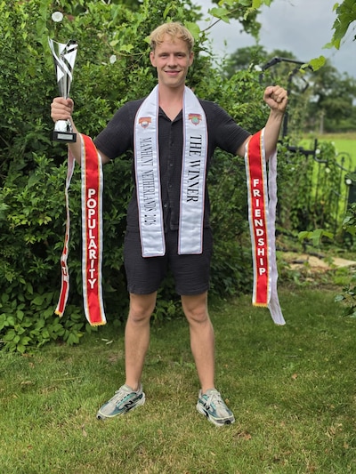 Sven Otter (23) uit Nijverdal wint nationale Manhunt-verkiezing en geniet volop van onverwachtse pop