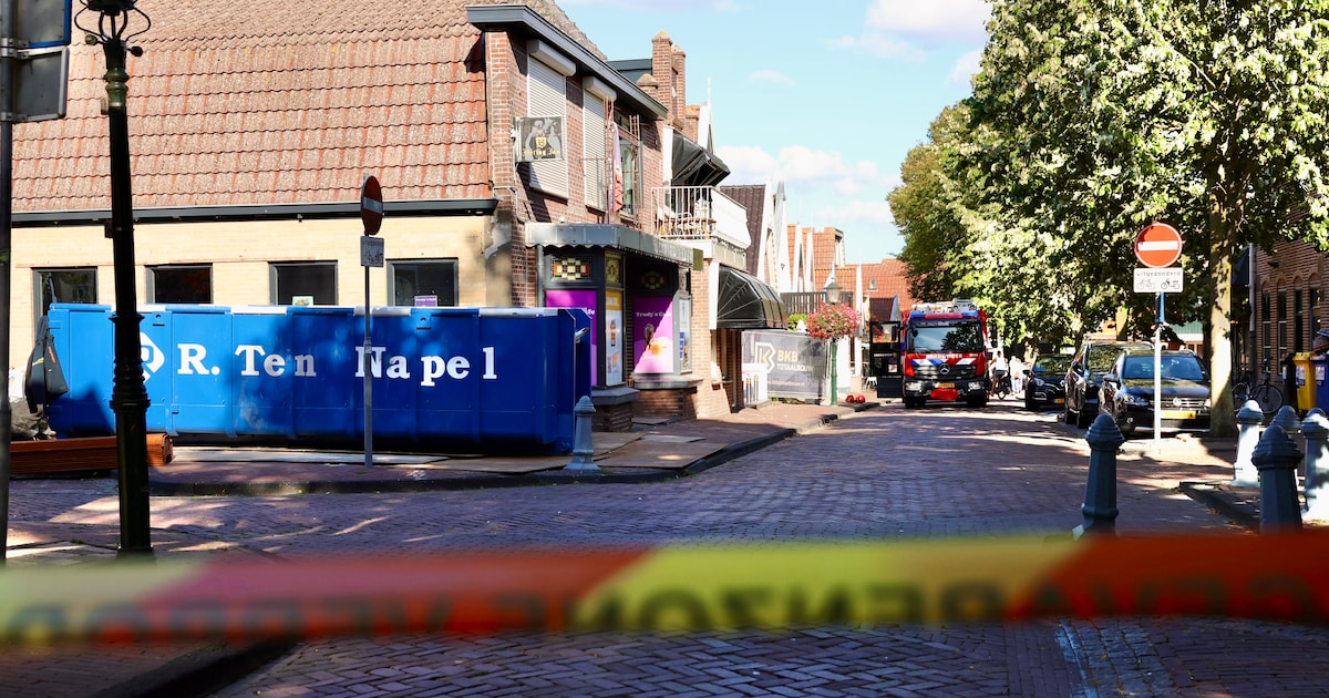 Gaslek in horecazaak in Wijk 2 op Urk
