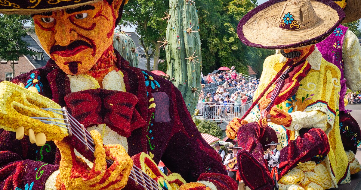 Zien! Zo ziet bloemencorso Sint Jansklooster eruit