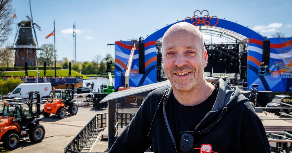 Bedrijf uit Ermelo regelt álles wat je op tv ziet met Koningsdag: ‘Het moet één groot feest uitstral