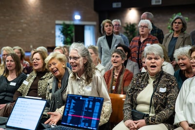 Een lichtpuntje in donkere tijden? Gospel is in elk geval hot in Holten