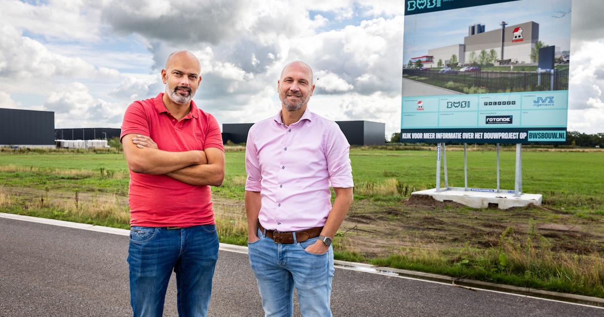 Hier komt een nieuwe fabriek, dankzij stroom van de buren