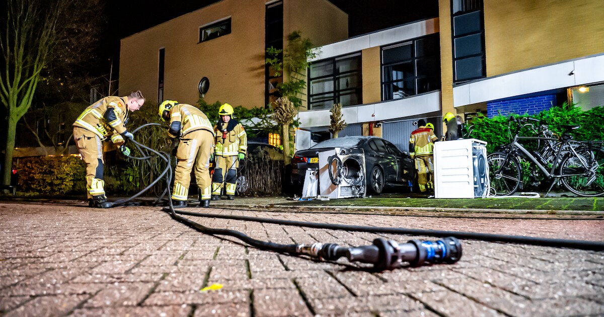 Droger vat vlam in woning in Nijmegen