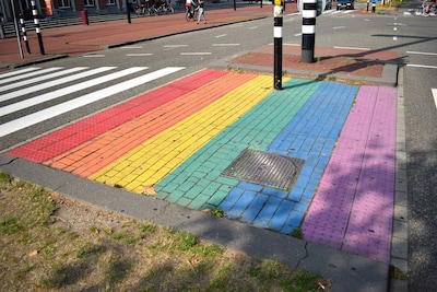 Nijkerkers verdeeld over regenboogpad als symbool voor inclusie
