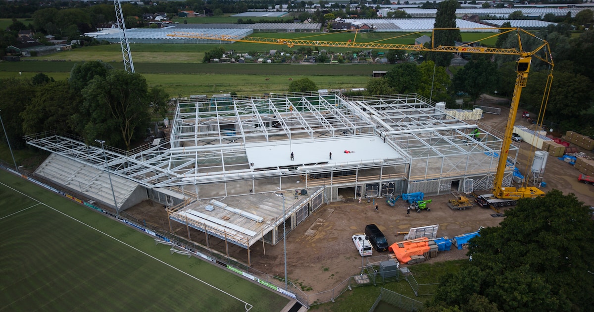 Zo staat het ervoor met de nieuwbouw op de Blauwenburcht: het hoogste punt is al bereikt