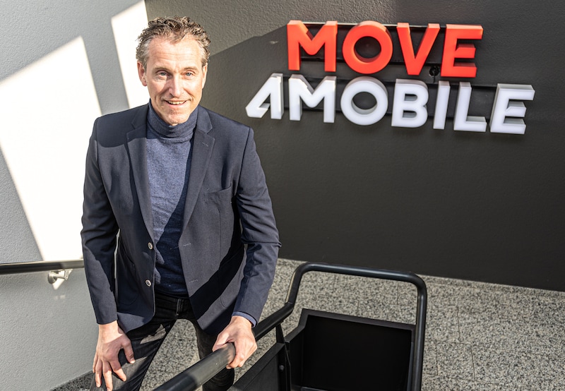Het succes van Move4Mobile en Robert Kosse is een combinatie van lef tonen en stapje voor stapje verder groeien.