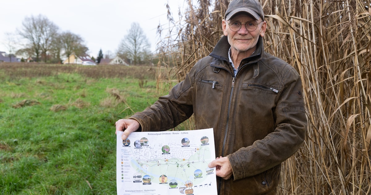 Erik strijdt jarenlang voor rolstoelpad in Ommen. Nu komt dit bericht: ‘Hopelijk gaat het door’