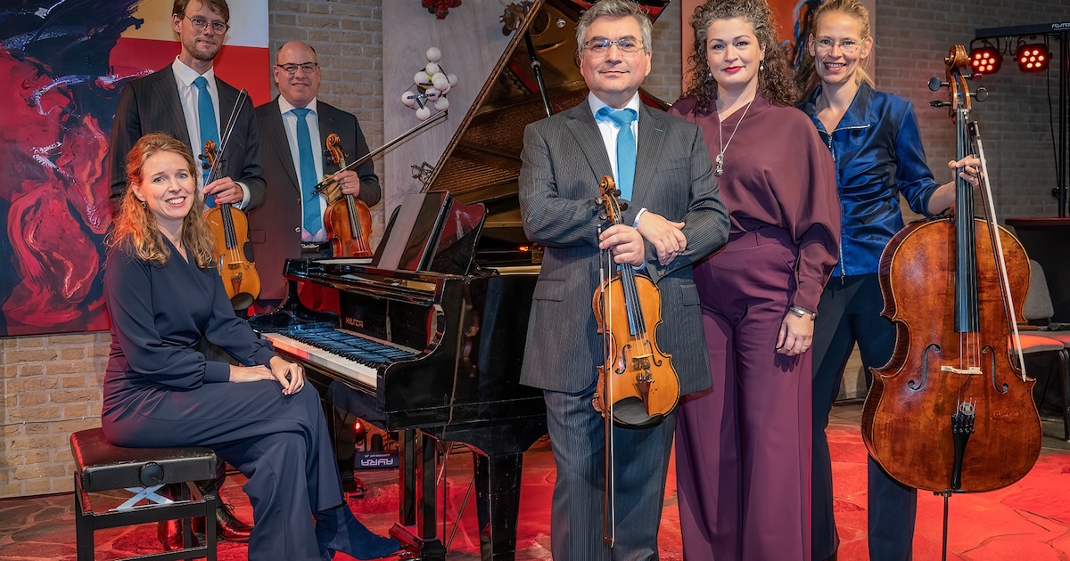 Concert rond jong gestorven Guillaume Lekeu en cheque voor de ...