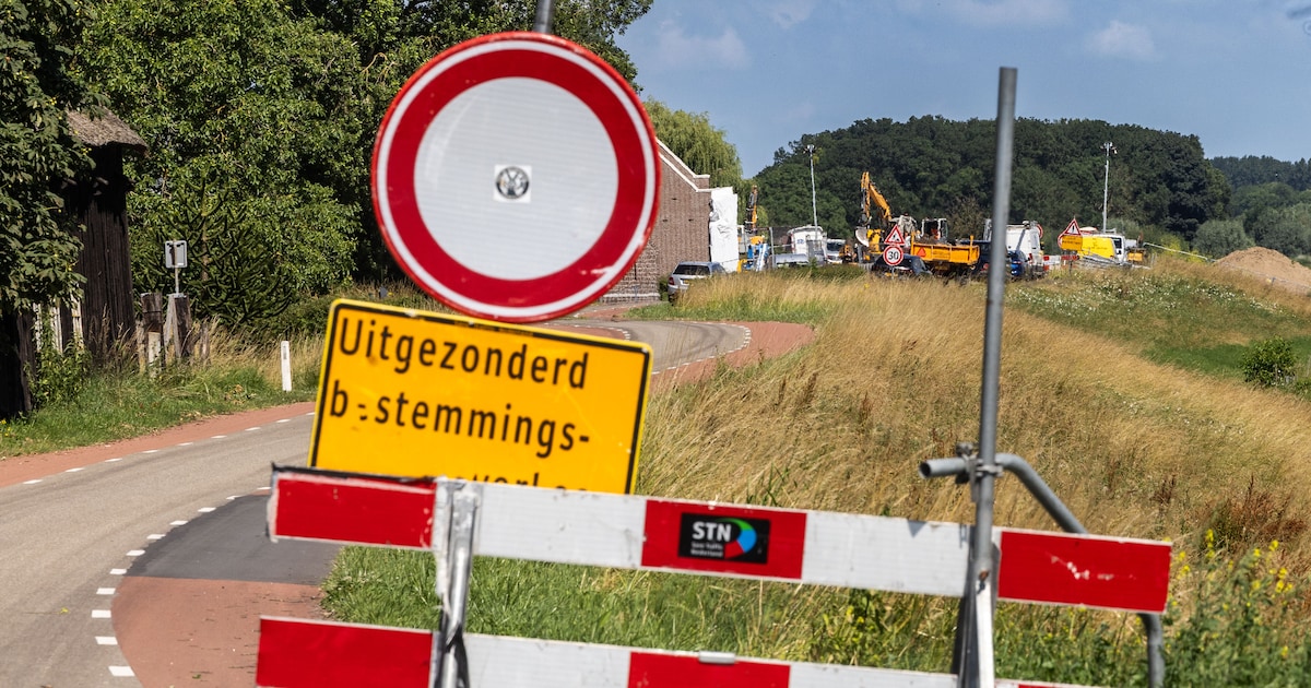 Diner midden op Bandijk: weg langs de IJssel gaat na twee jaar weer open