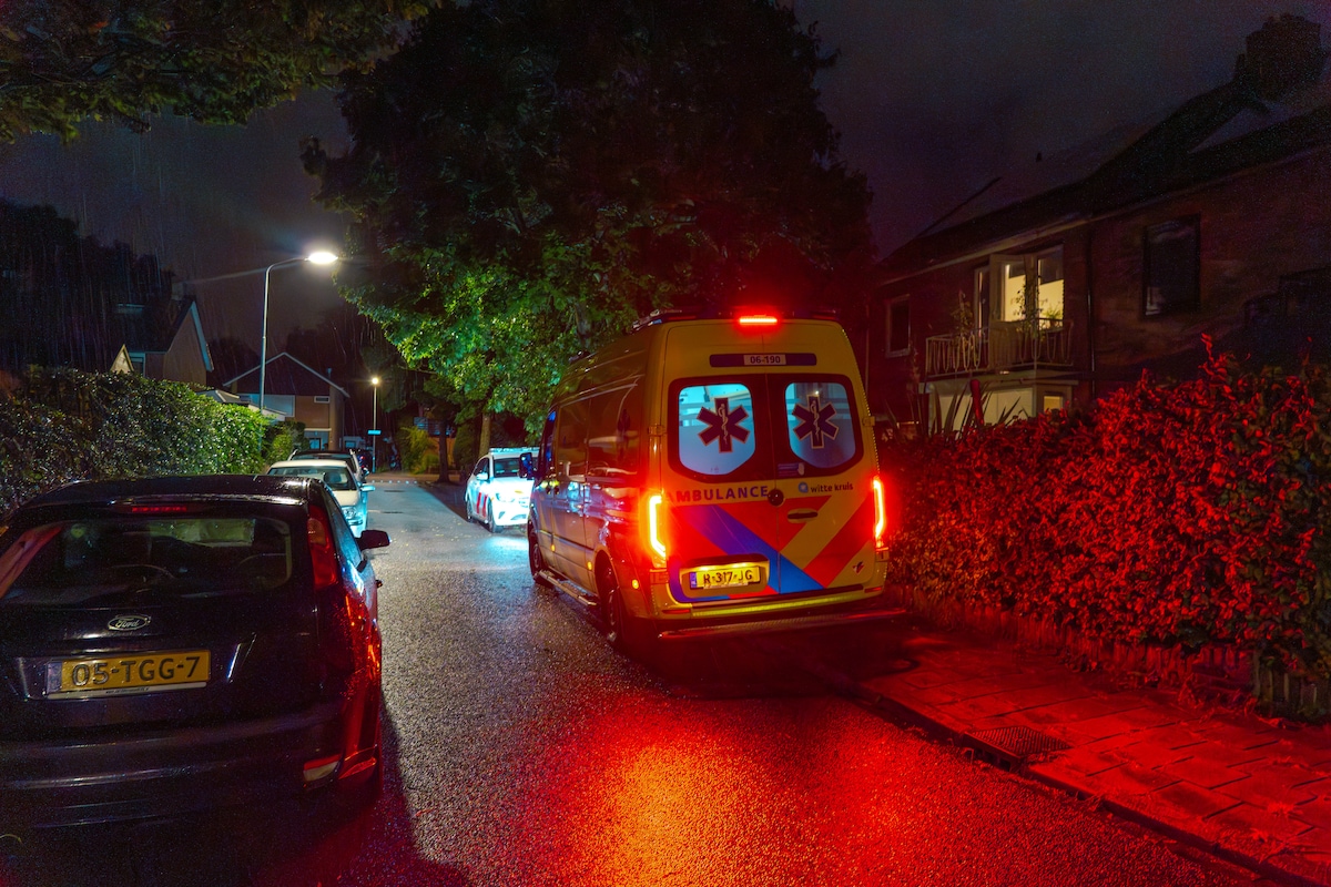 de-man-werd-meegenomen-naar-het-ziekenhuis