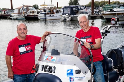 Rien en René moesten láng op SAIL wachten, maar ze mogen weer: ‘Dit is pure passie’