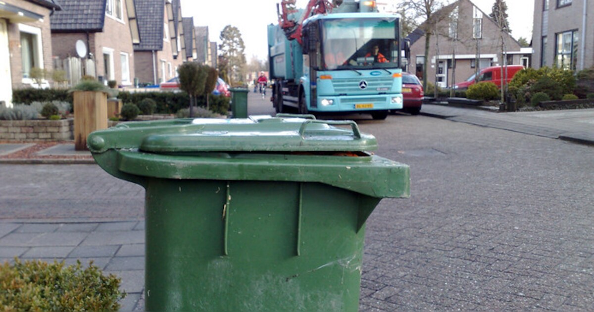 Afvaltarief stijgt, maar groene container aanbieden blijft gratis in ...