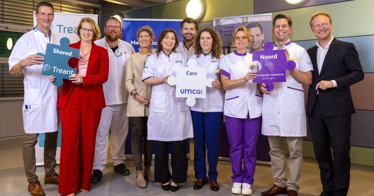 Treant, UMCG en Ommelander Ziekenhuis werken aan gezamenlijk patiëntendossier