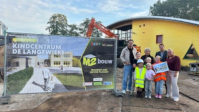 Bouw Kindcentrum De Langewieke officieel begonnen