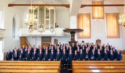 Jubilerend mannenkoor geeft bevrijdingsconcert in Putten