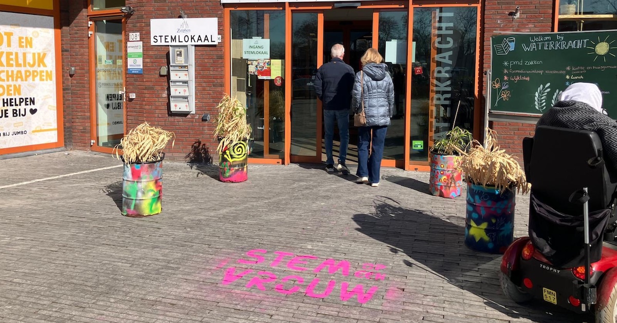 LIVE Verkiezingen | Activisten met spuitbus op pad in Zutphen • In de huiskamer van Wim kwamen al 20