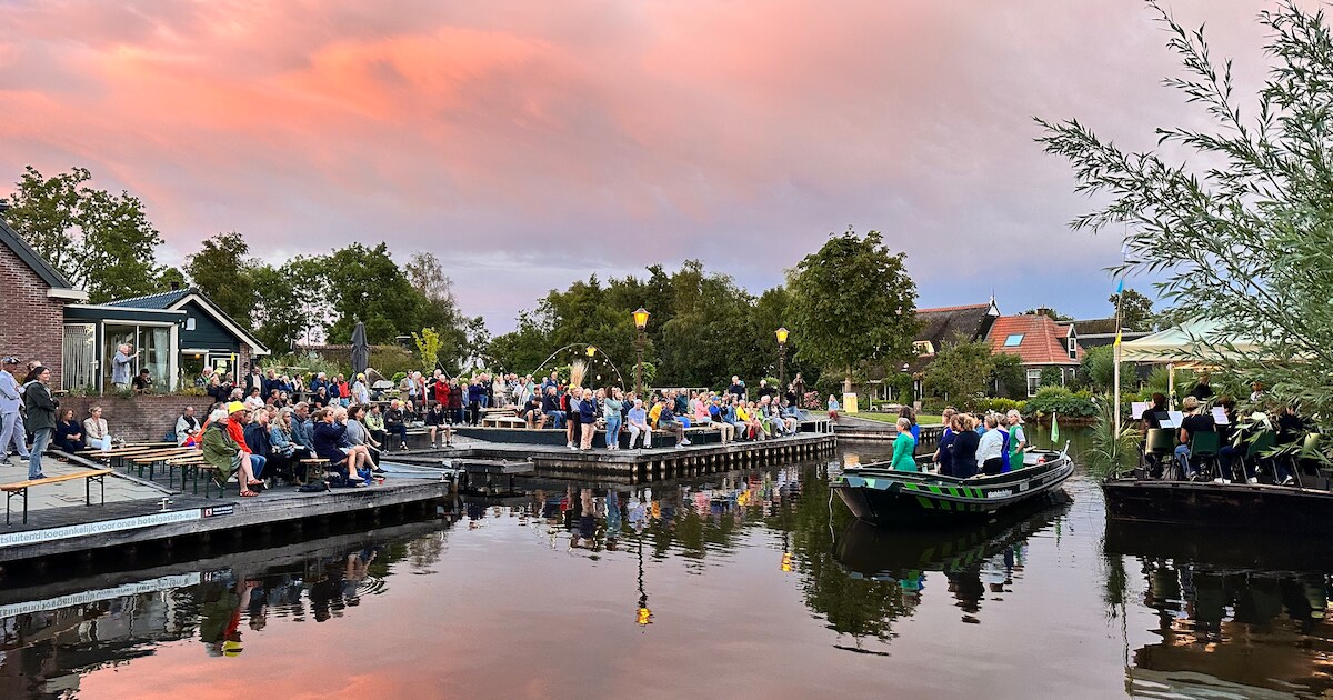 Klassieke muziek klinkt weer tussen het riet in Kalenberg ...