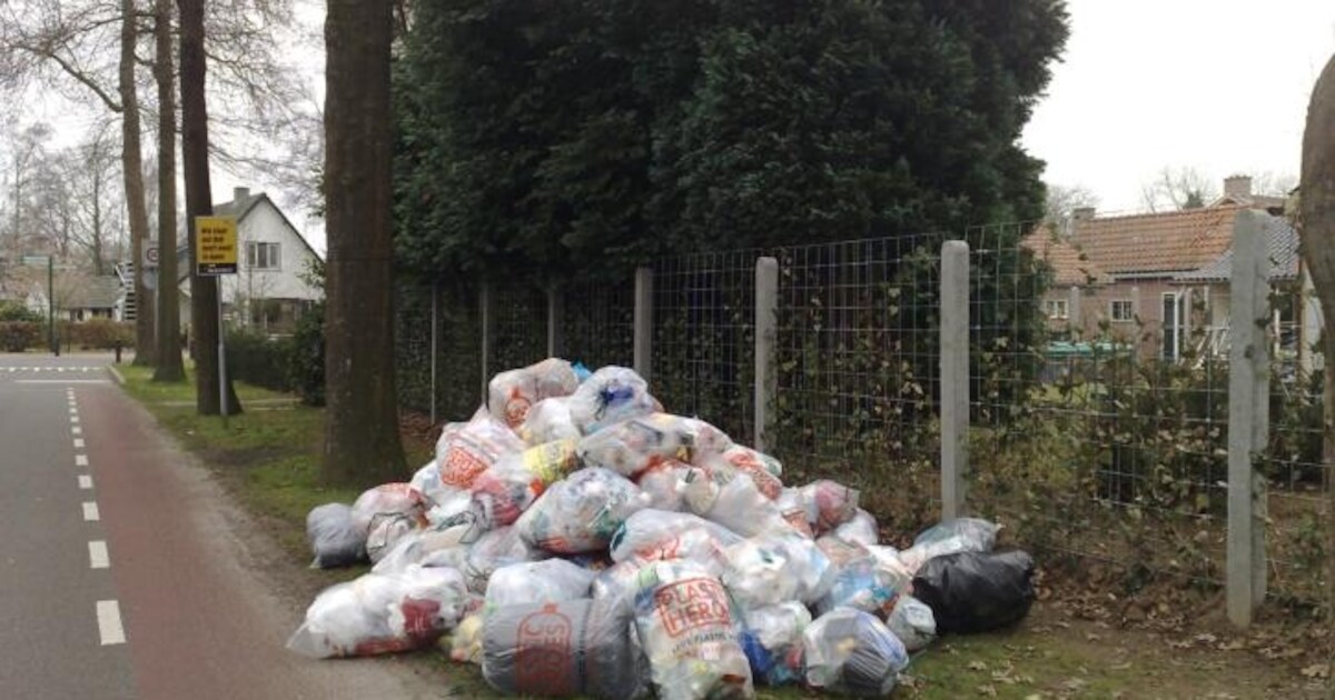 Inzameling plastic in Warnsveld en Leesten groot succes