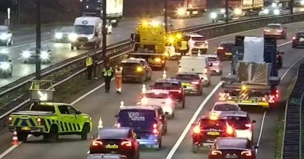 Lange file op A50 bij Apeldoorn door ongeluk opgelost