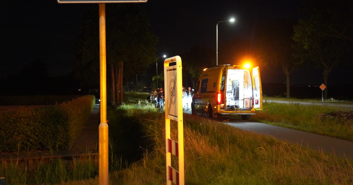 Fietser gewond door eenzijdig ongeval in Oldebroek