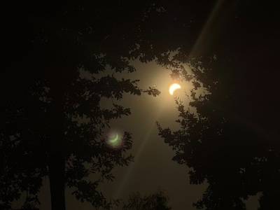 Dit zijn jullie mooiste foto’s van de zonsverduistering in Amersfoort en omgeving