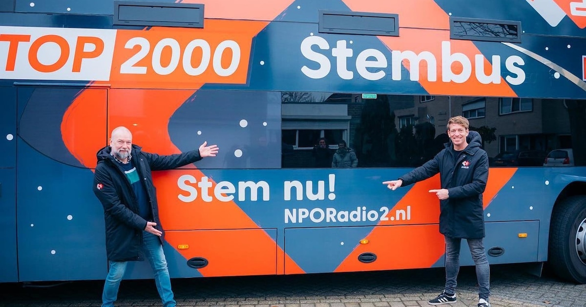 Busje komt zo! Hier stopt de Top 2000 Stembus in Amersfoort en kan jij stemmen