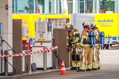 LPG-lekkage bij tankstation in Leusden, omgeving afgezet