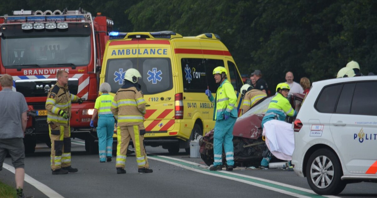 Zwaargewonde bij ongeval op N36 bij Diffelen