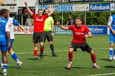 Roda’46 speelt zich veilig in spannende apotheose: ‘We hebben de boel goed bij elkaar gehouden’