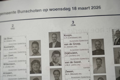 Verkeerde achternaam op kandidatenlijst in Bunschoten: CDA- lijsttrekker Buis heet opeens Koops