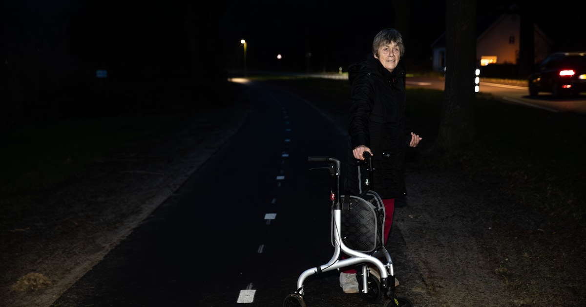Zorgen over slecht verlicht fietspad in Wijhe: ‘Je schrikt je rot!’