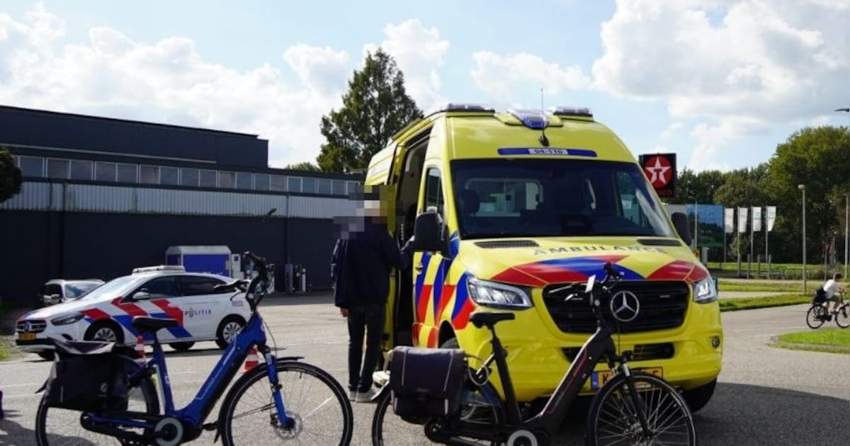 Fietser en wielrenner samen onderuit na botsing in Hasselt