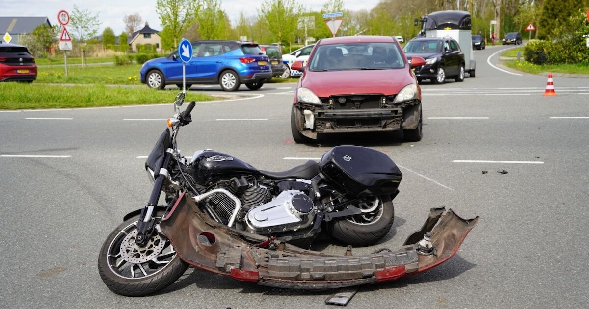 Motorrijder gewond na botsing op de Vaartweg in Hasselt