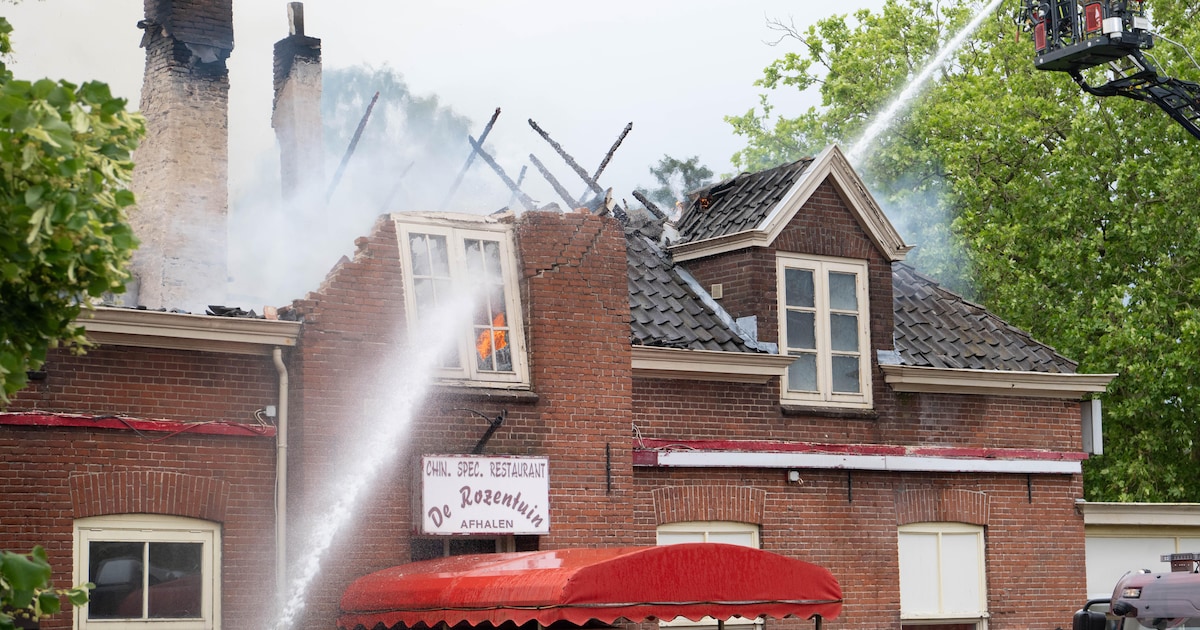 Na verwoestende brand rest weinig van voormalig Chinees restaurant: gaat verkoop nog door?