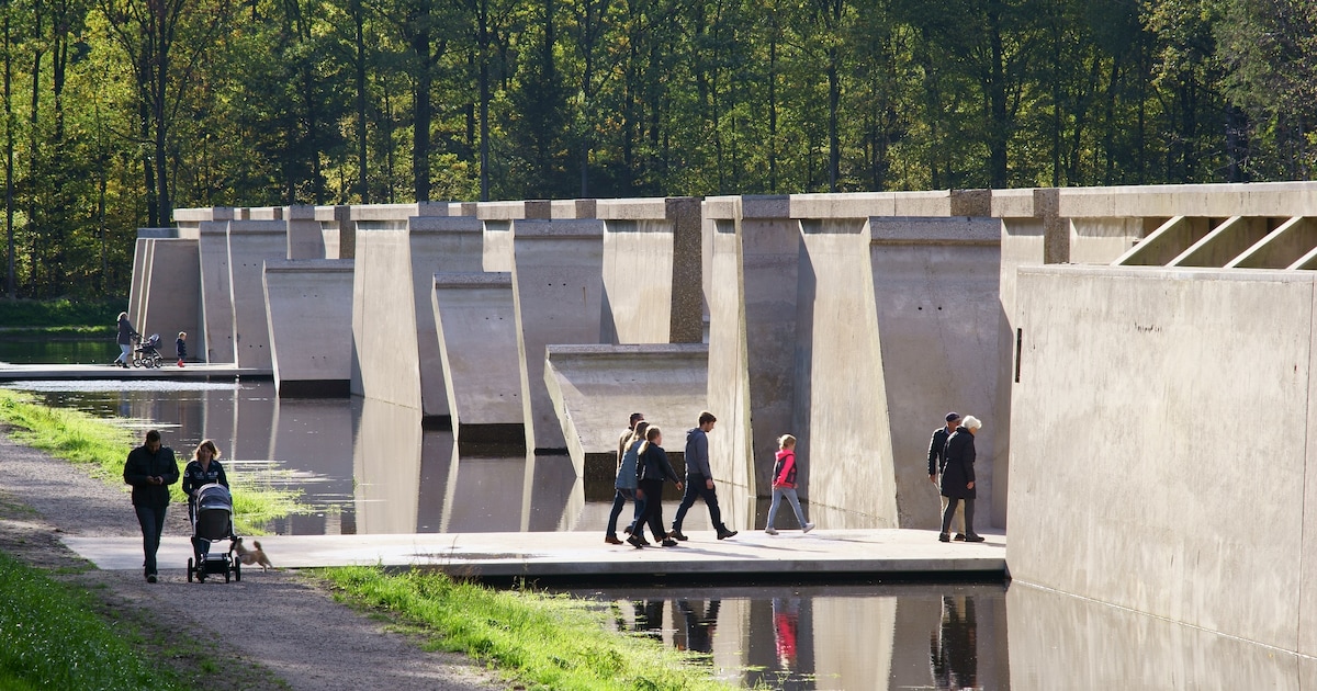 Ensemble speelt speciaal muziekstuk over kunstwerk in Waterloopbos bij Marknesse
