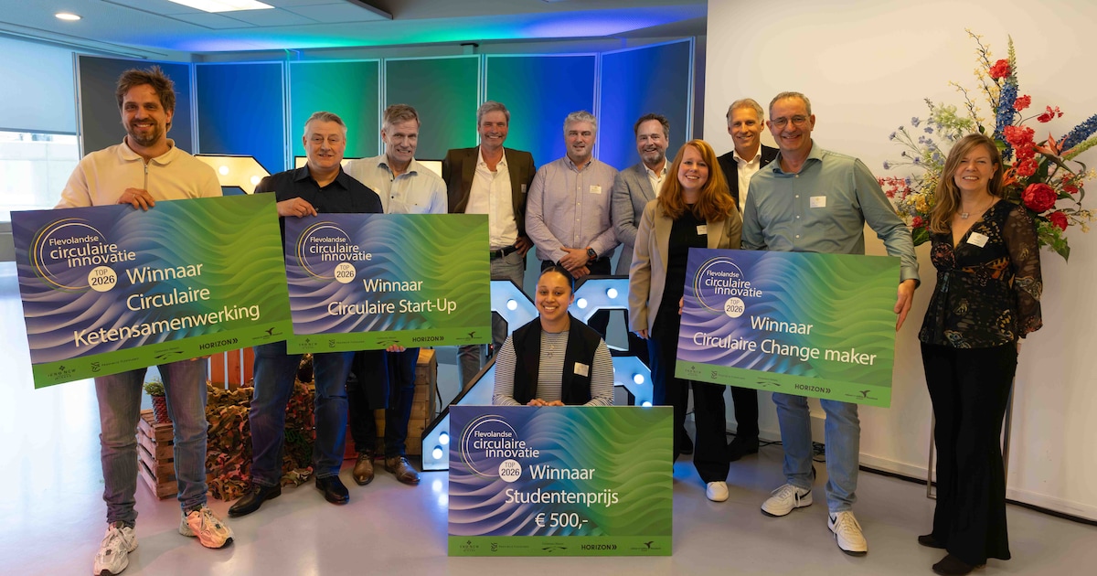 Winnaars bekend van Flevolandse Circulaire Innovatie Top: van suikerriet-bidon tot soja-vrije ketens