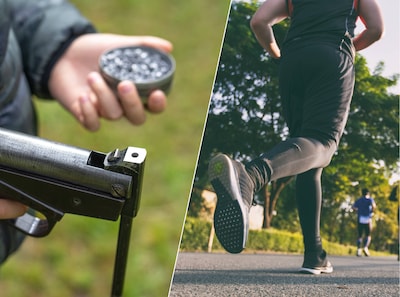 Man vermoedelijk beschoten met luchtbuks tijdens hardlopen