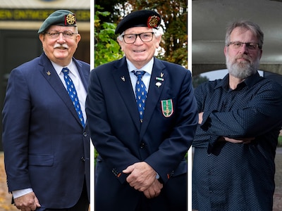 Veteranen Gerrit, Henk en Serge krijgen erepenning voor hun inzet: ‘De jeugd heeft geen idee wat vre