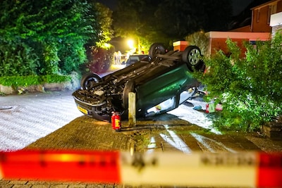Patricia ligt net in bed als ze de knallen van een absurde crash hoort: ‘Die lag goed op de kop’