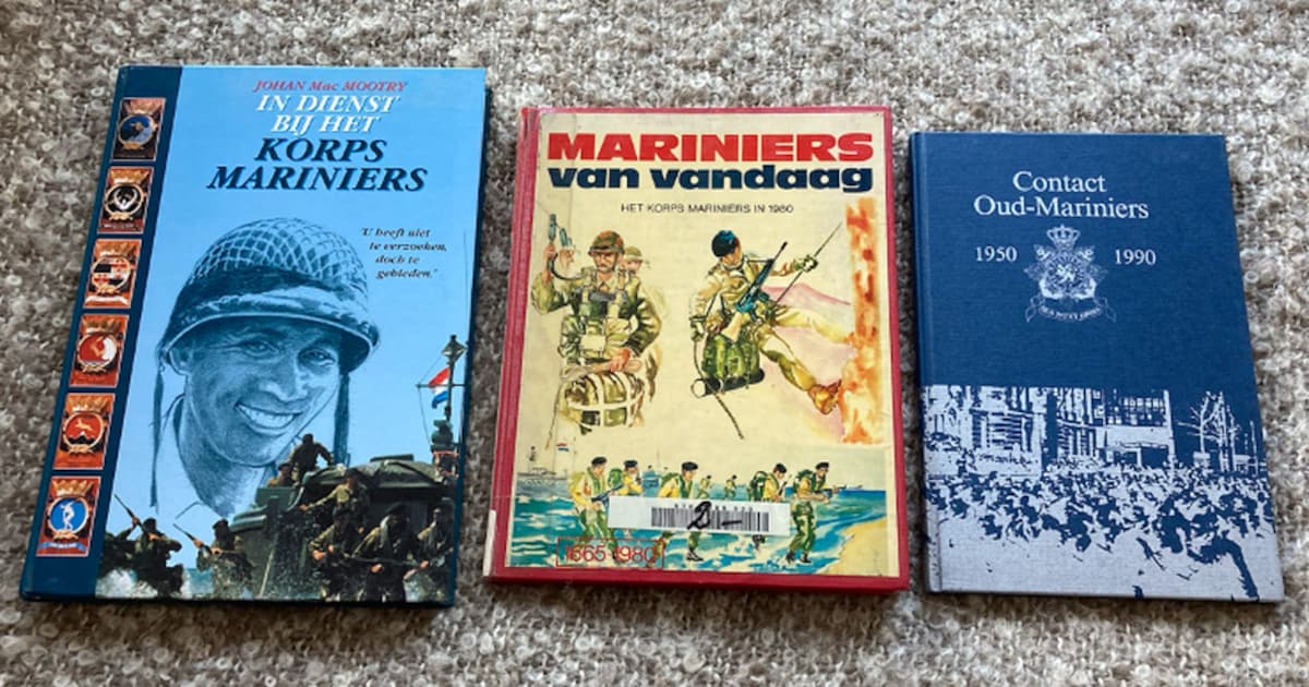 Ben je een oud-marinier of eentje in de dop? Dan kun je op deze plek terecht voor enkele boeken