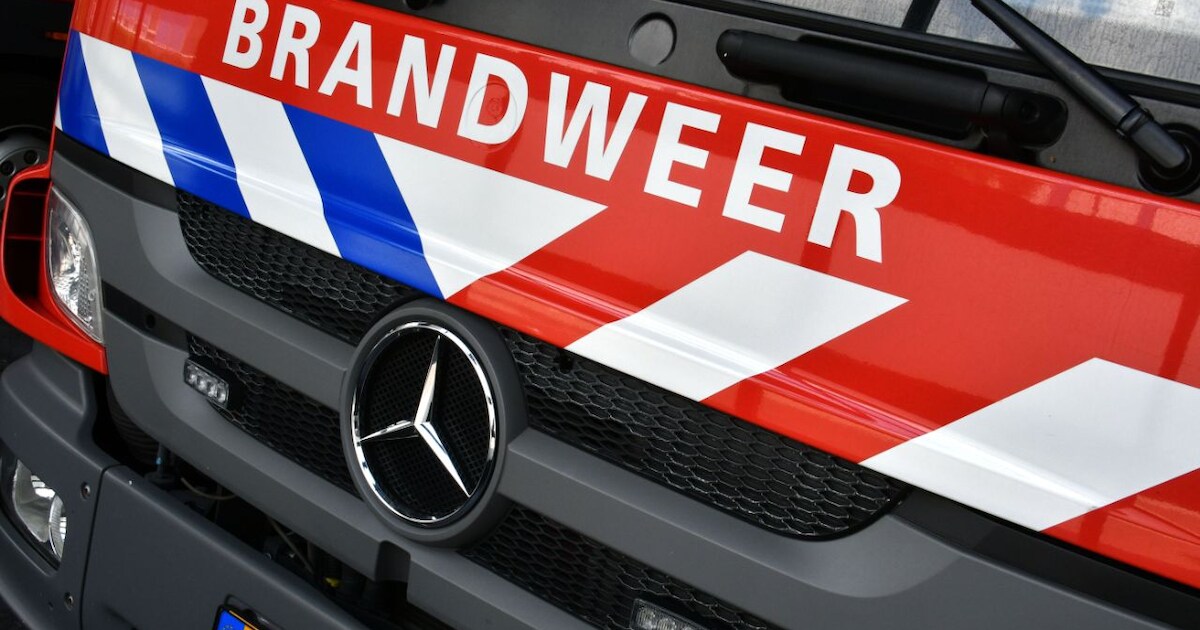 Brand op Oude Wetering in Mastenbroek