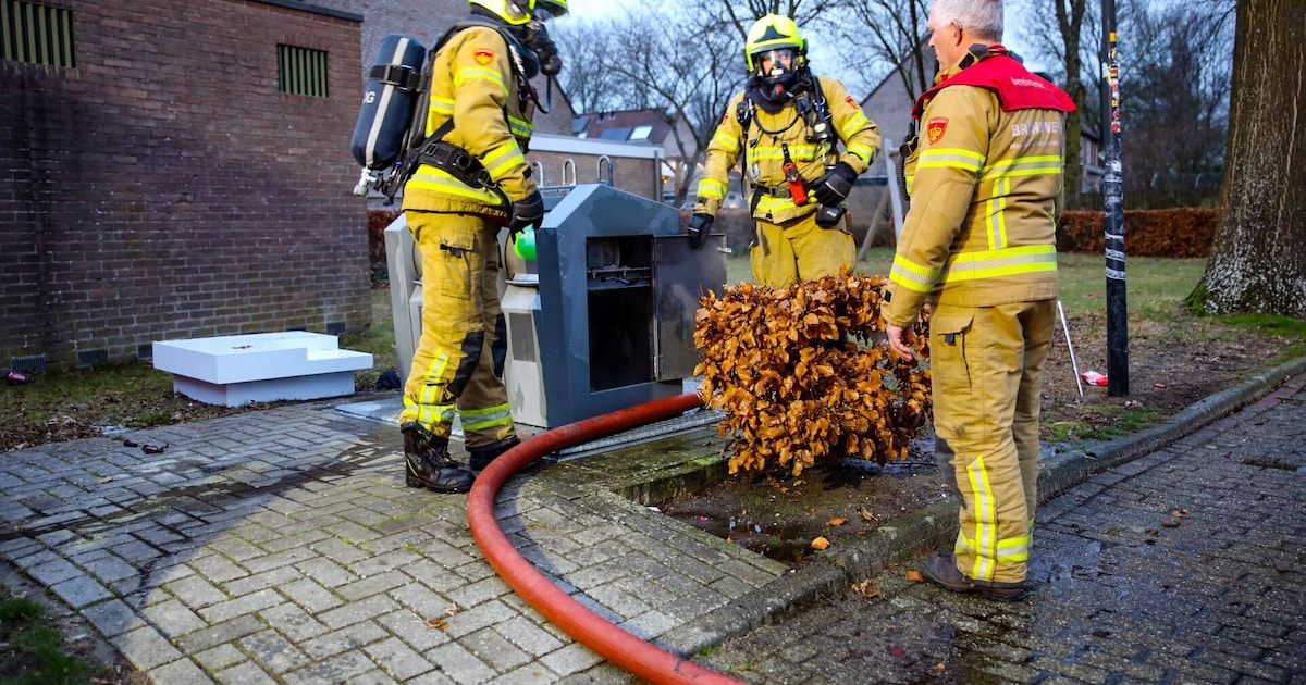 Brandweer druk met brandjes in Apeldoorn