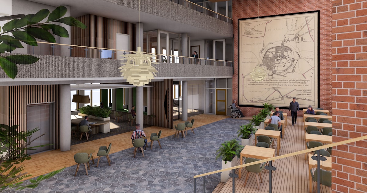 De parkeergarage die zelfs niet op gele briefjes heeft bestaan