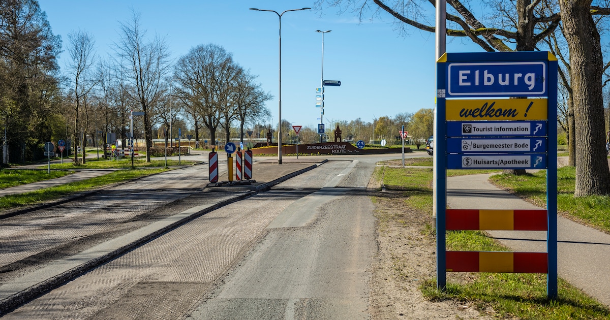 Hier in Elburg was het niet meer zo stil sinds jaren zeventig