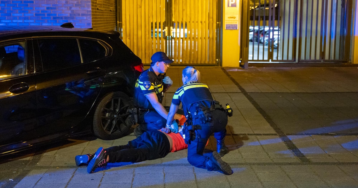 Man mishandelt een agent na ongeval en wordt aangehouden in Nieuw-West